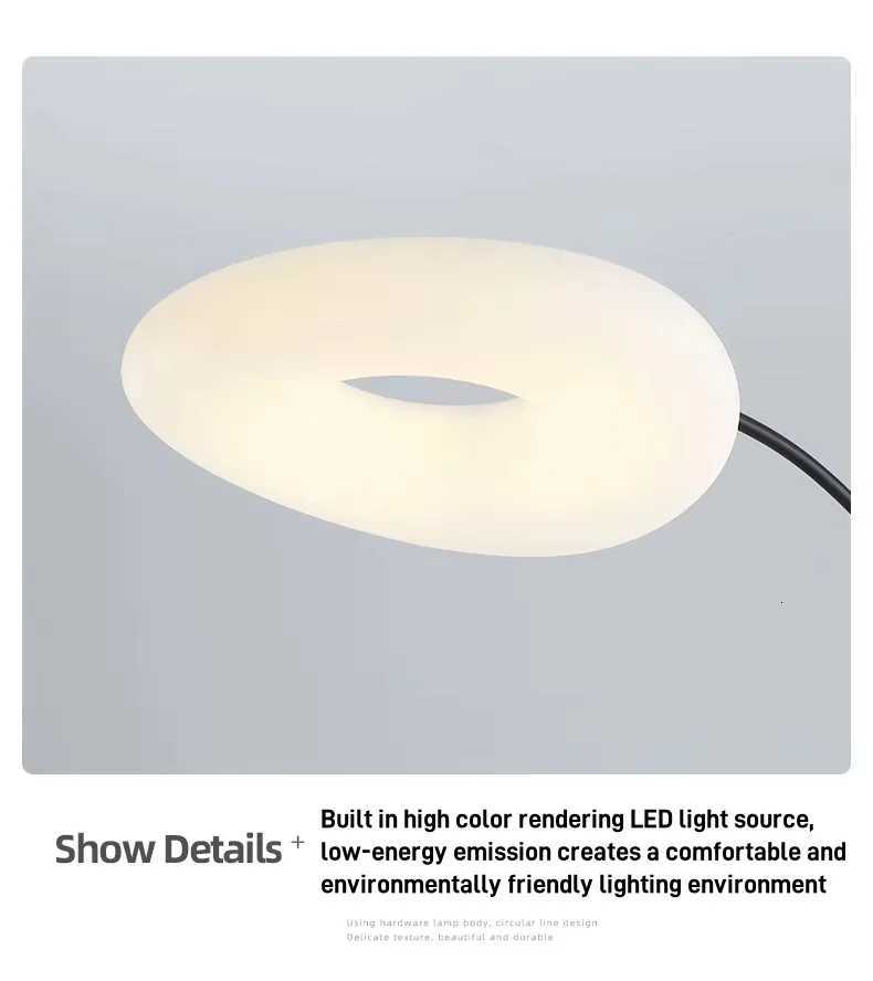 Floor Lamp Modern Minimalist Standing Light Living Room Fishing Lamp Artistic Mood Lamp Bedroom LED Lighting Fixture M251119