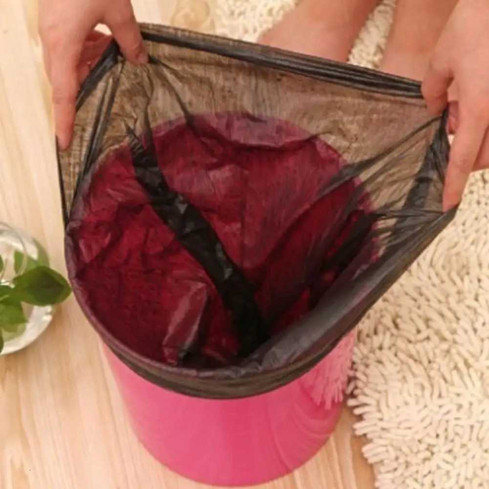14Pcs Garbage Bag Heavy Duty Trash Bag Large Capacity Thickened Garbage Bag Leakproof Waste Bag for Kitchen Bathroom C251119