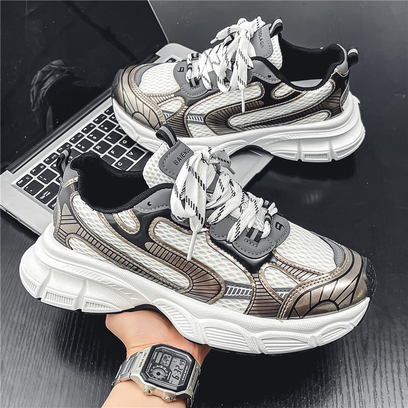 Free shipping designer Running Shoes for man 2025 new sport outdoor Breathable Massage Height Increasing pink shoes