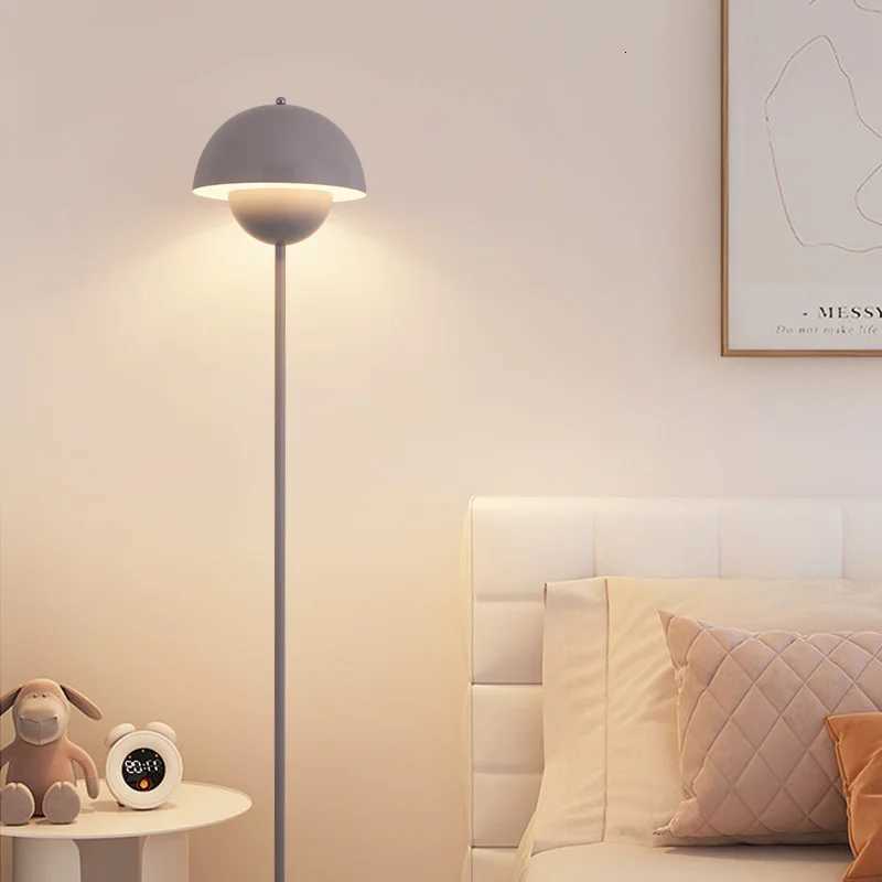 Simple Modern Cream Style High Quality Bud Led Floor Lamp Table Light Desk Lamp With E27 Changeable Bulb For Bedroom Living Room M251119