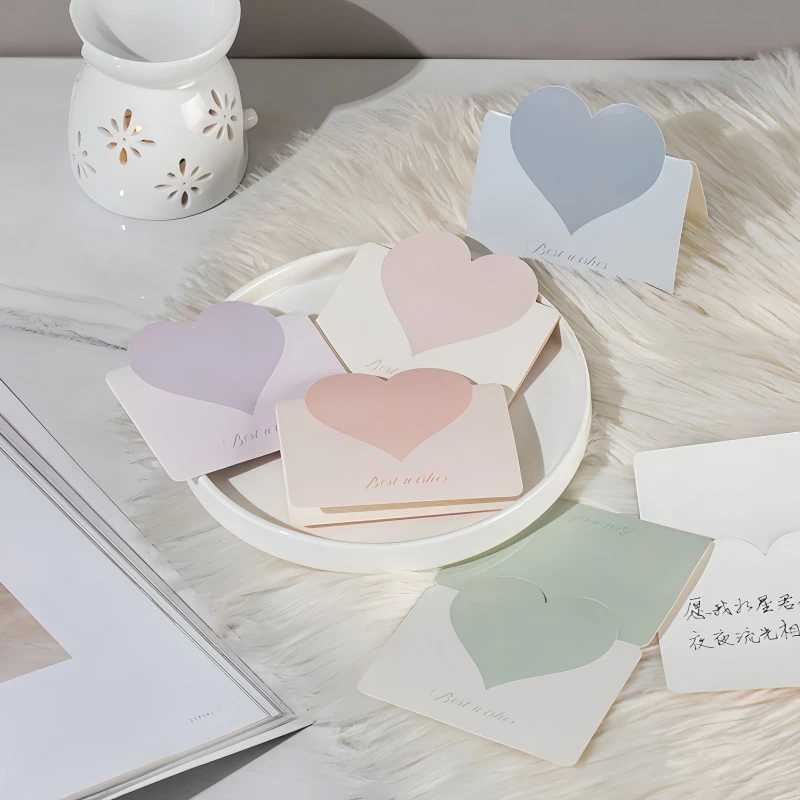 10pcs Love 3D Card Festival Universal Card Valentines Day Christmas Blessing Card Gratitude Card Wedding Gift Decoration Card G251119