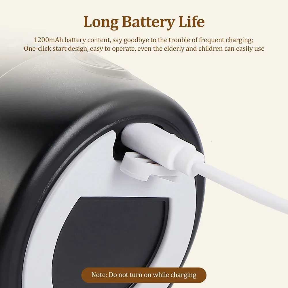 650ml Electric Shaker Bottle Portable Whey Protein Shaker Automatic Stirring Blender Multipurpose Juice Mixer Cups Fitness WorkT251119