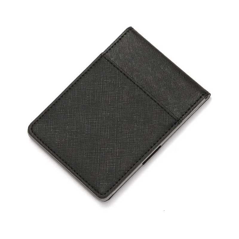 Pu Leather Card Holders Men Wallet Mini Credit Card Wallet Purse Women Slim Soft Wallet Thin Small BagsT251119