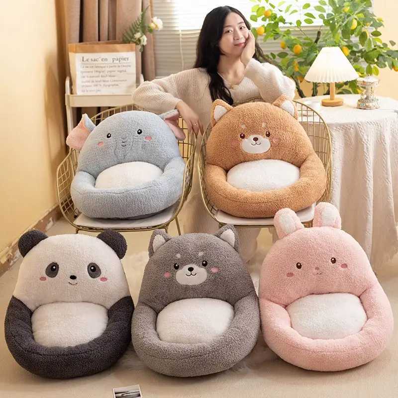 Animal Lazy Sofa Cushion Backrest Integrated Floor Cushion Bedroom Mat Tatami Drifting Window PlushM251119