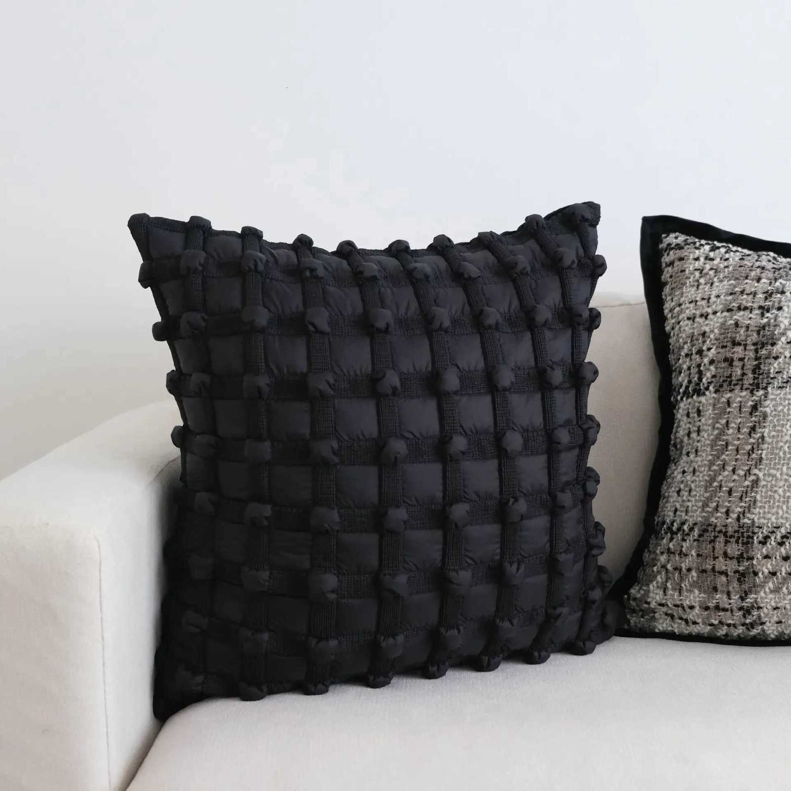Modern Minimalist Cushion Cover Nordic Light Luxury Covers Decorative 3D Bubble Cushions Home Decor Luxury DesignerM251119