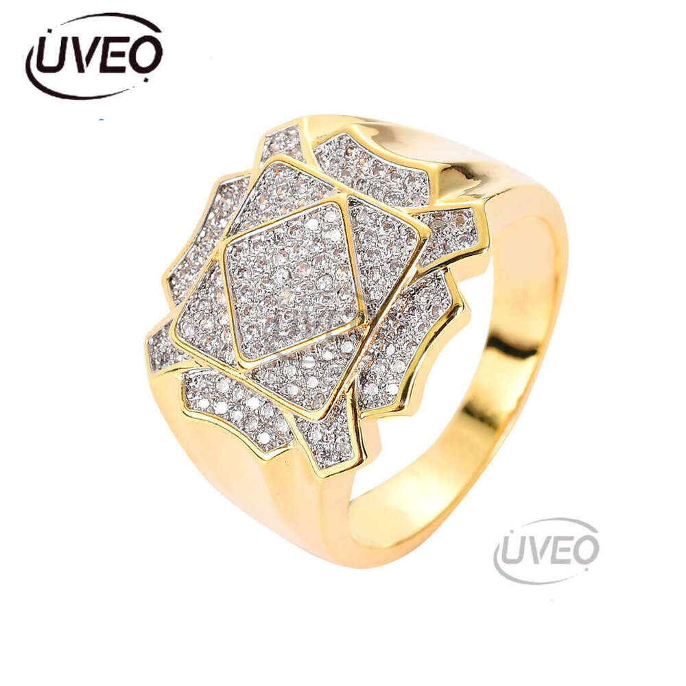 Luxury designer several ice out VVS Moissanite rings for men and women hip-hop rings with free shipping