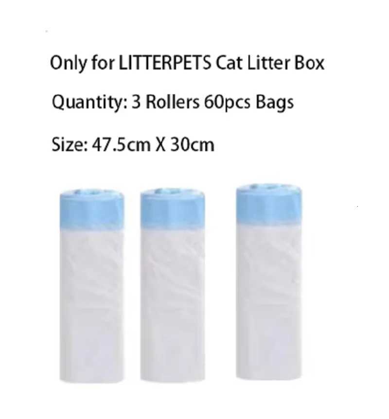 Heavy Duty Litter Pan Liner for Tonepie Self-Cleaning Litter Boxes - Perfect fit prevents messes and odors Litter Bags Poop C251119