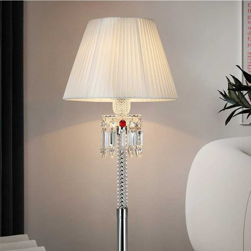 Modern Floor lamp for bedroom living room Crystal Floor Light study art deco Beside luxury table Lamp desk lamp for office M251119