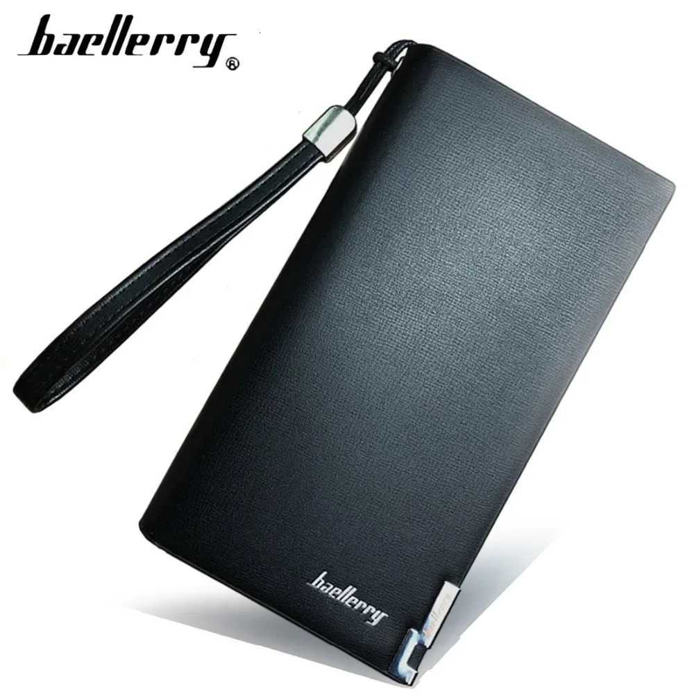 Men Wallets Classic Long Style Card Holder Male Purse Quality Zipper Large Capacity Big Brand Luxury Wallet For MenT251119