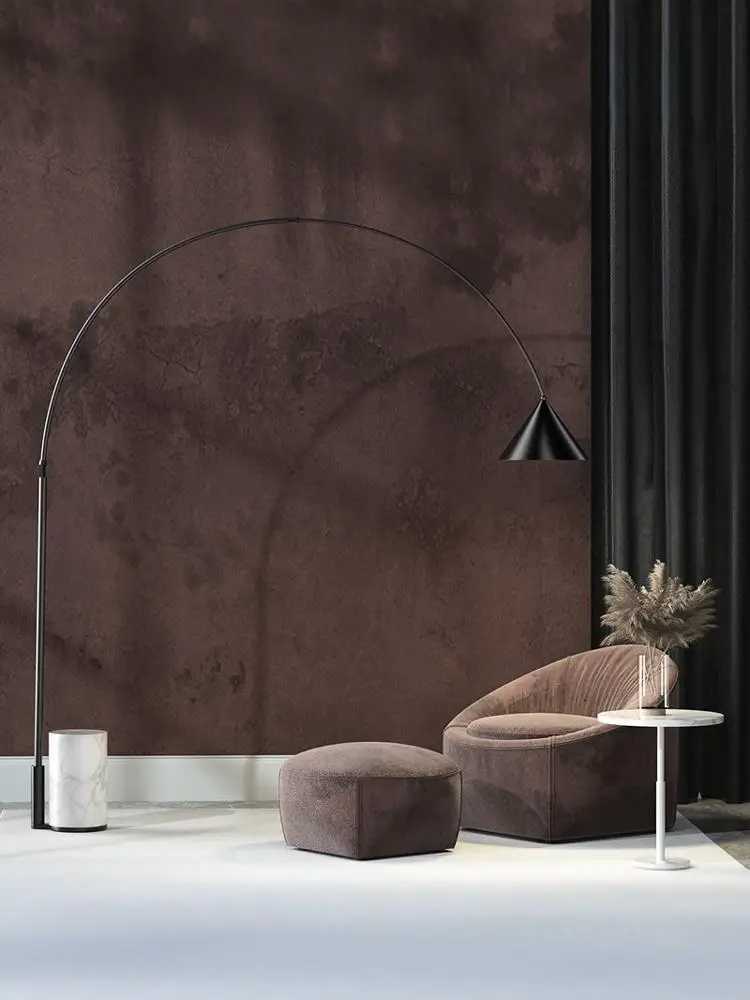 Modern Marble Floor Lamp Sofa Side Standing Lights Fishing Light Bedroom Bedside Lamp LED Room Decoration Villa Lighting Fixture M251119