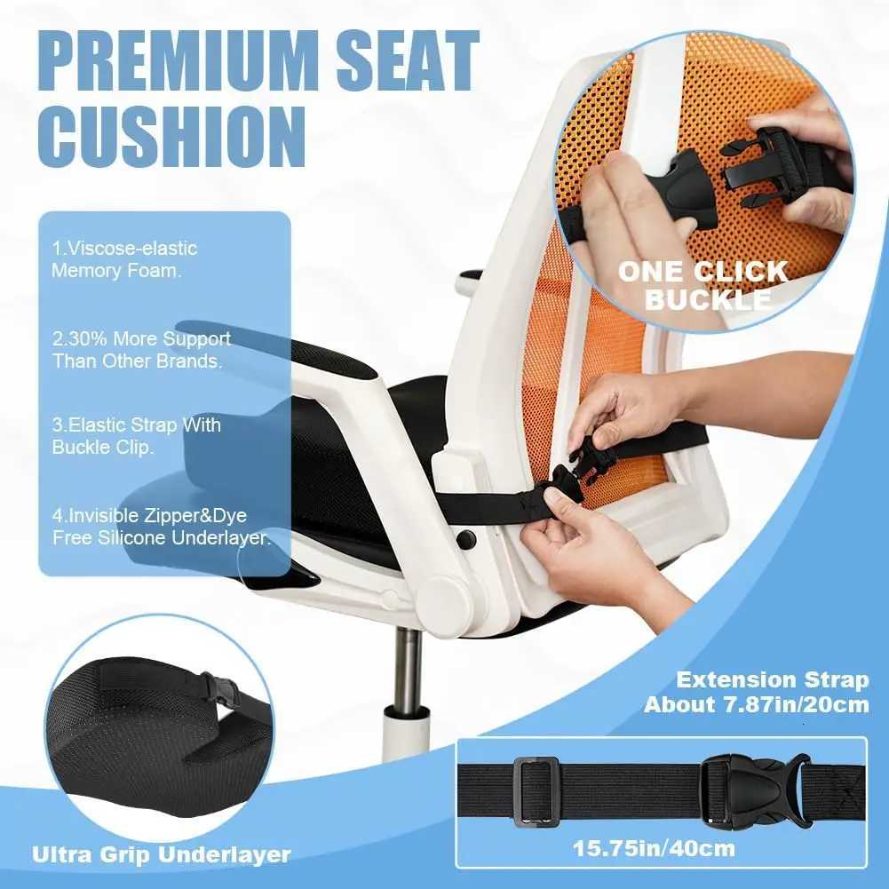 Seat Cushions for Office ChairsMemory Foam Coccyx Cushion Pads for Tailbone PainSciatica Correct Sitting PostureM251119