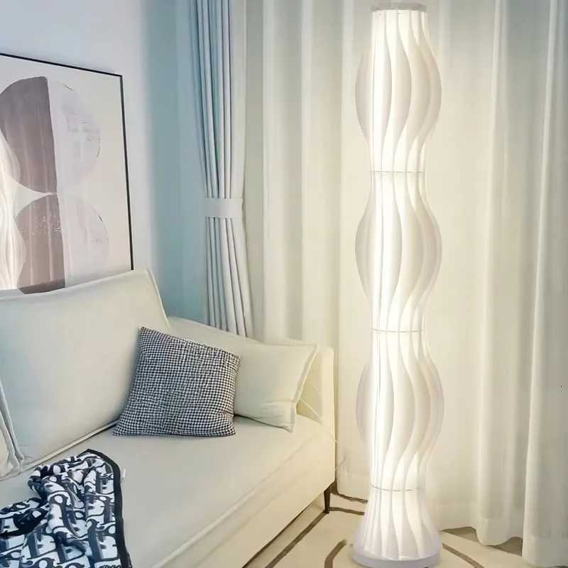 Nordic Cream Style Living Room Bedroom LED Grass Skirt Atmosphere Floor Light M251119