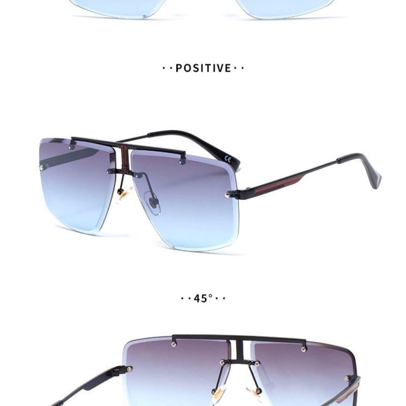 Hot selling 2025 Summer Free Shipping Fashion Women Designer black blue color Men Retro Household Box Sunglasses
