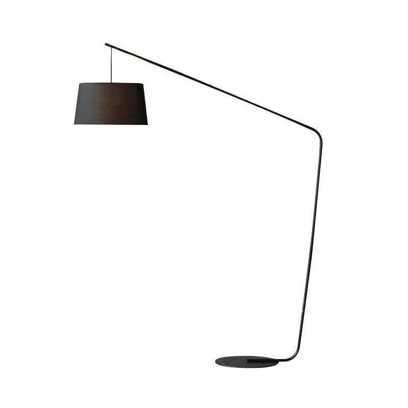 Fishing lamp floor lamp living room European style Danish metal simple modern bedroom model room villa floor lamp M251119