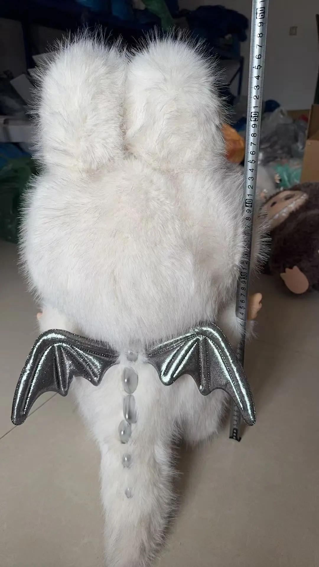 Popular Market Hot Selling Product 38Cm Labubu Zimomo Cloud Angel Series Action Vinyl Doll Decoration Toy Girl Birthday Gift