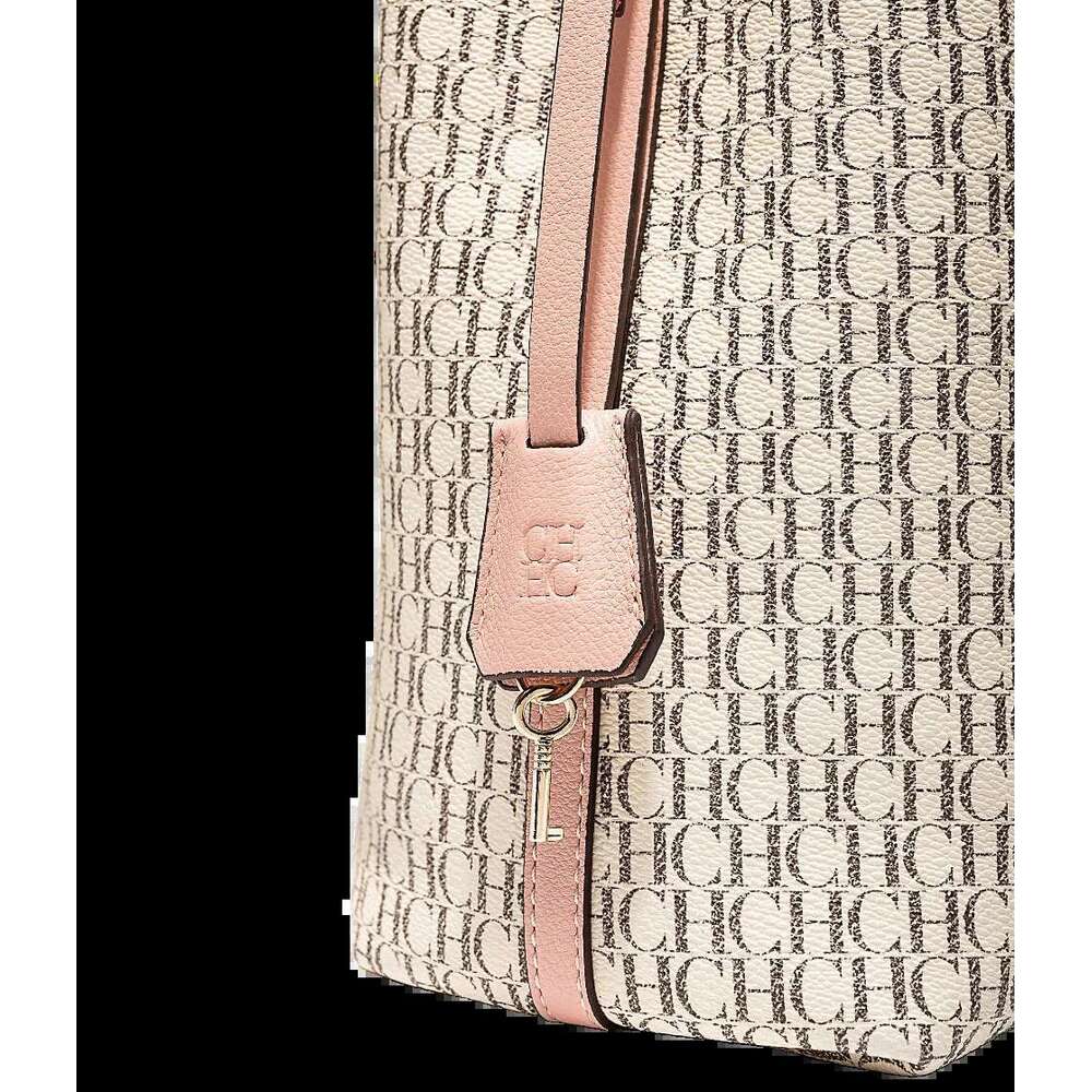 For CH Premium Versatile Leather Crossbody Large Capacity Daily Commuter Tote Bag Letter Print Design Ladies Fashion