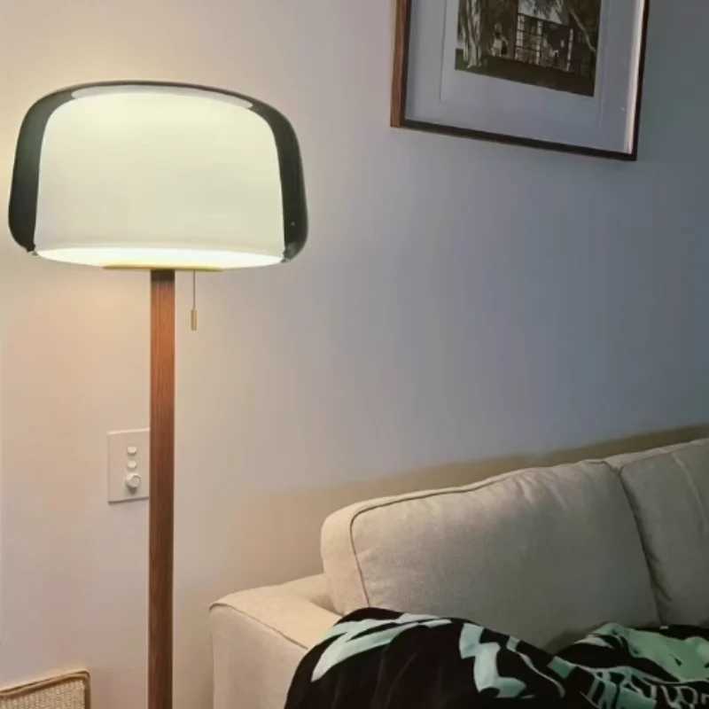 Modern Glass Floor Lamp Simple Sofa Side Decorative Lighting Living Room Bedroom Bedside Lamp LED Reading Desk Light M251119