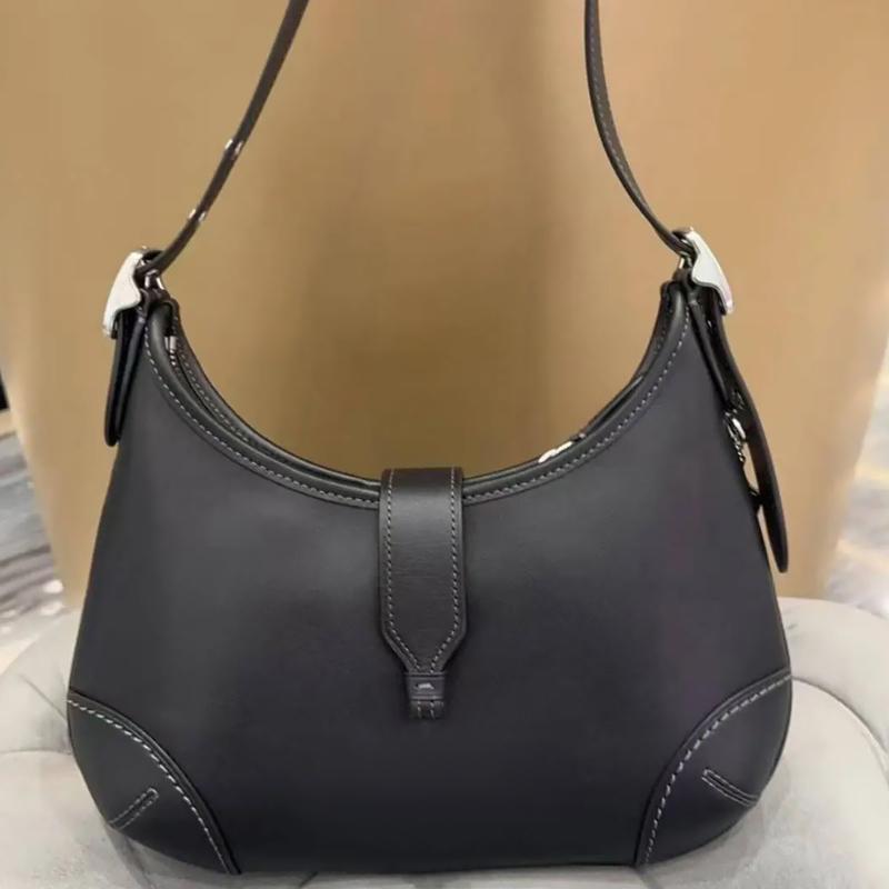 half moon purse designer hamptons hobo bag letter embossed sacoche women leather tote luxury crossbody fashion handbag casual underarm wallet exquisite sac de luxe