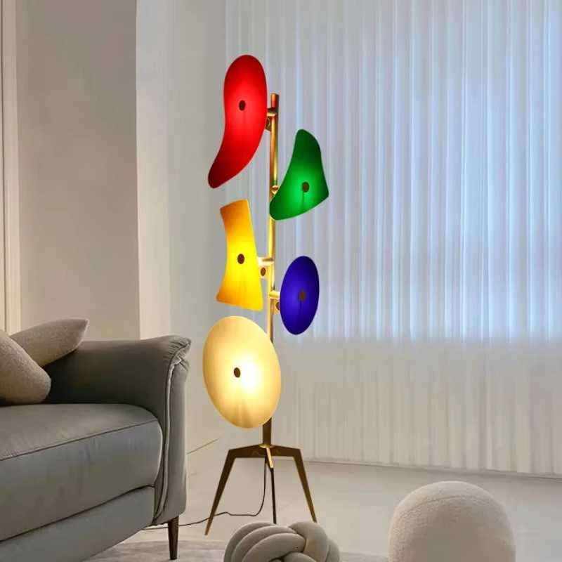 Modern Floor Lamp Designer Living Room Bedroom Bedside Lamp Artistic Personality Decorative Standing Light LED Lighting M251119