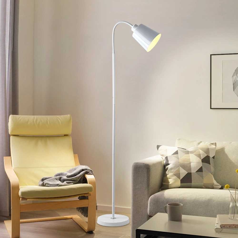 Modern Floor Lamp Adjustable Gooseneck Led Sofa Floor Lights Living Room Bedroom Study Indoor Decoration Standing Floor Lamp M251119