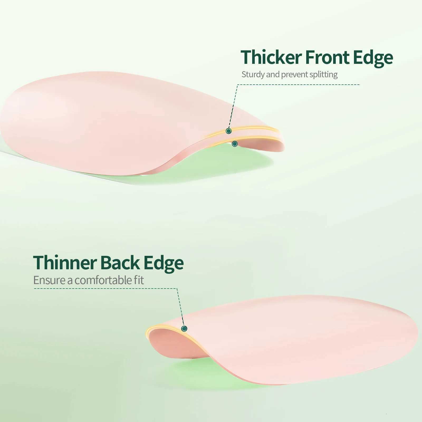 Nailpop Ultra Fit Press On Nails Extra Short/Medium Natural with Base Color Stronger Adhesion Nude Pre-shaped Soft Gel Nail TipsT251118T251119
