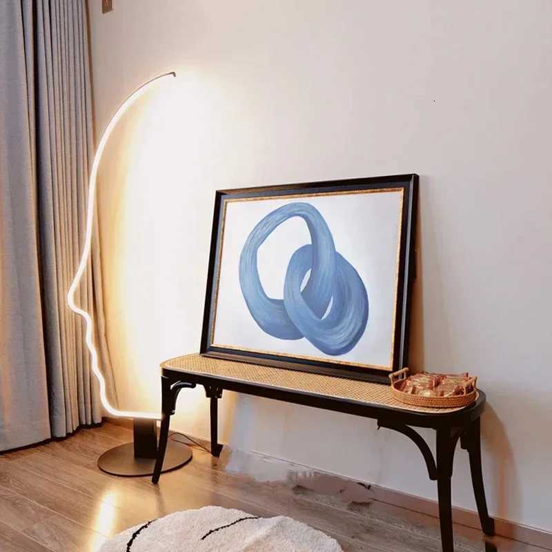 SANDYHA Modern LED Floor Lamp Lights Home Decor Restaurant Hotel Living Dining Room Bedroom Study Lighting Sofa Lamps M251119