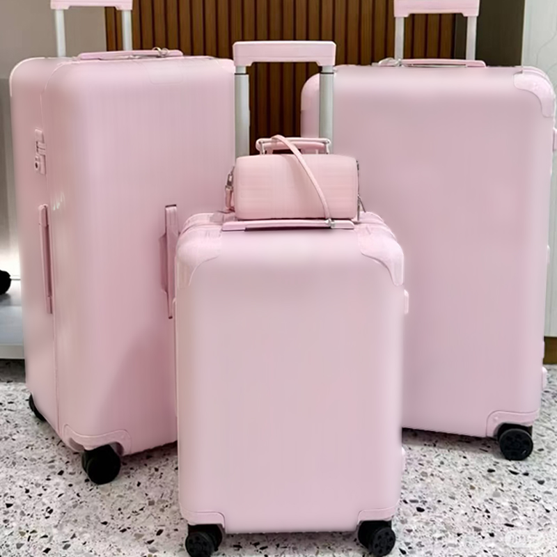 Luggage Suitcases Designer Suitcase RMVV Travel Lager Capacity Trolley case Combination Lock R Home Luggage Trunk Fat Luxury Suitcase