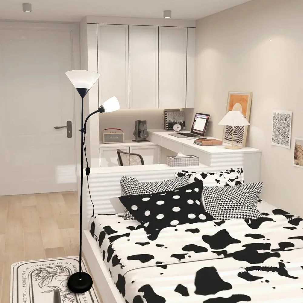 Nordic Design Floor Lamp Home Indoor Decor Stand light For Bedroom Living Room Sofa Background LED 2-head LED Floor Lingting M251119