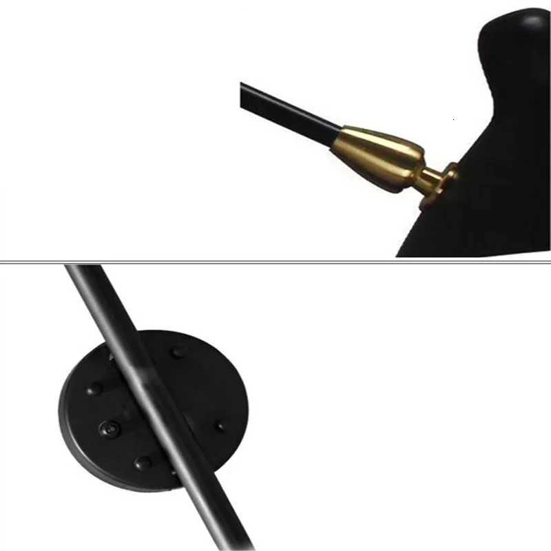 Designer Serge Tripod Floor Lamp Spider Stand Light Loft Industrial Living Room Bedroom Decor Indoor Lampshade Can Rotate M251119