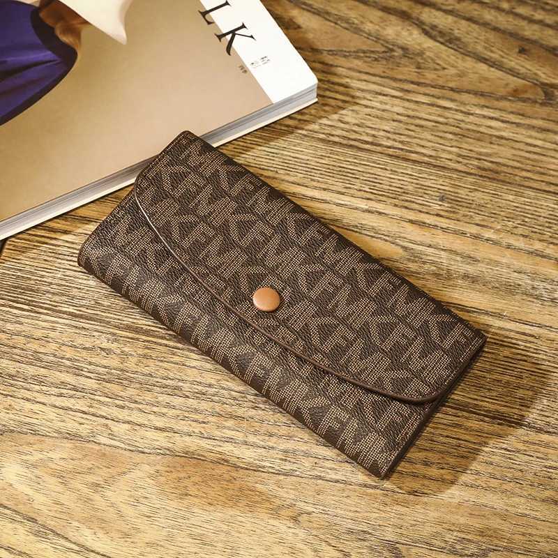 Bag womens 2024 new fashion storage wallet multifunctional photo clip bag printingW251119