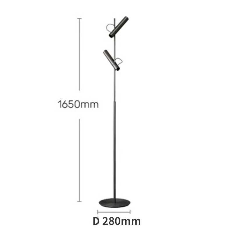 Minimalist Modern Nordic LED Floor Lamp Living Room Bedroom Study Model Room Designer Adjustable Sofa Standing GU10Lamp M251119