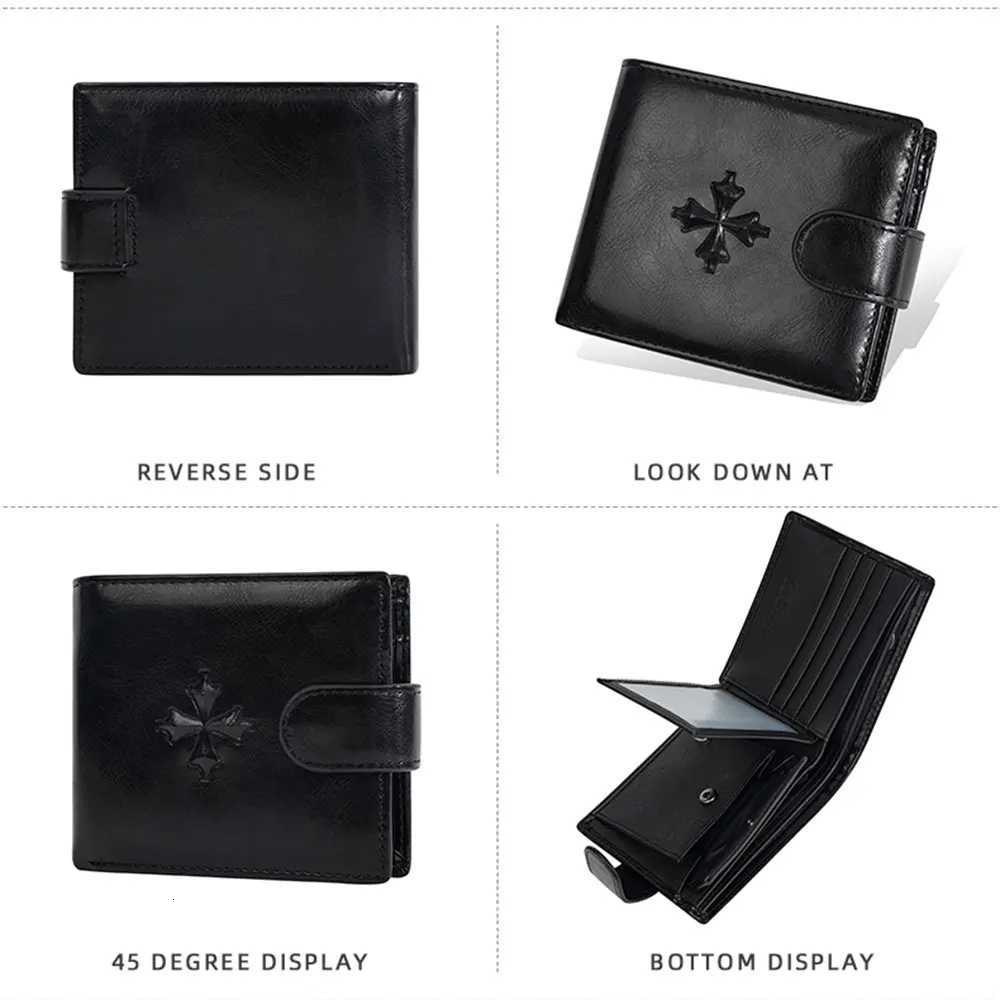 Baellerry New Men Wallets Simple Short Card Bag Zipper Male Purses Vintage Coin Pocket Card Holder High Quality Wallet For BoysT251119
