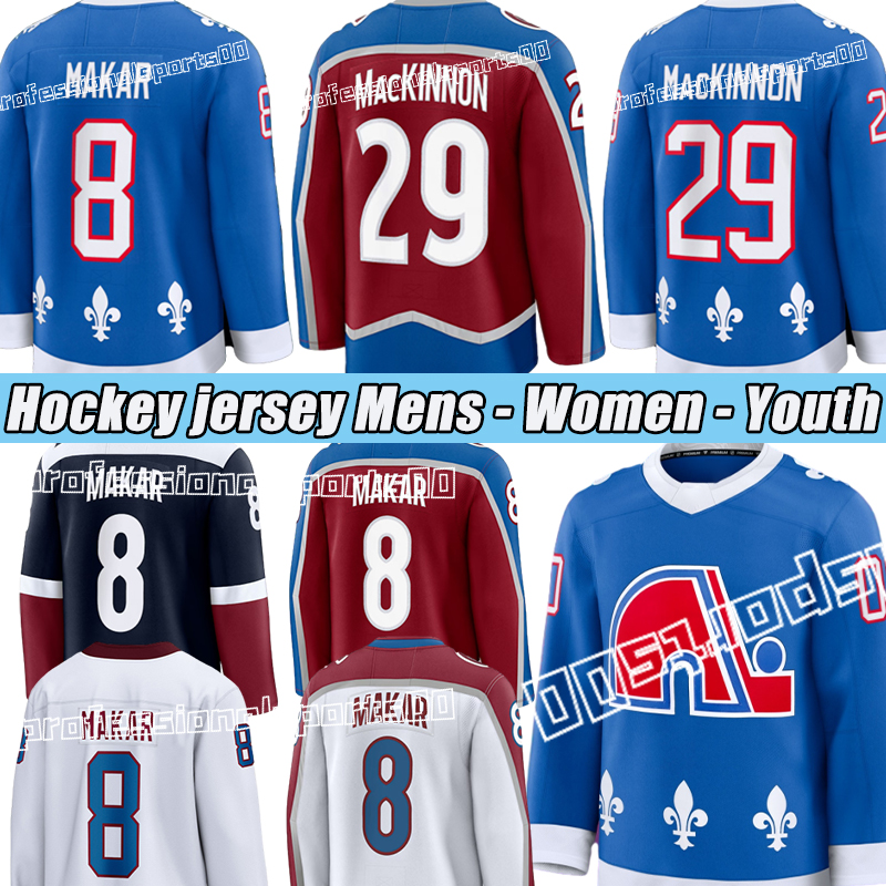 Coloradocity Avalanche Jersey #29 MacKinnon A #8 Makar A #92 Landeskog C #20 Colton #28 Wood 62 Lehkonen Hockey Jerseys