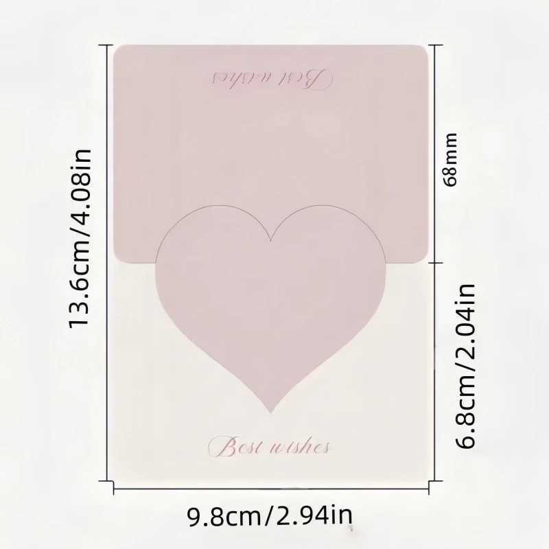 10pcs Love 3D Card Festival Universal Card Valentines Day Christmas Blessing Card Gratitude Card Wedding Gift Decoration Card G251119