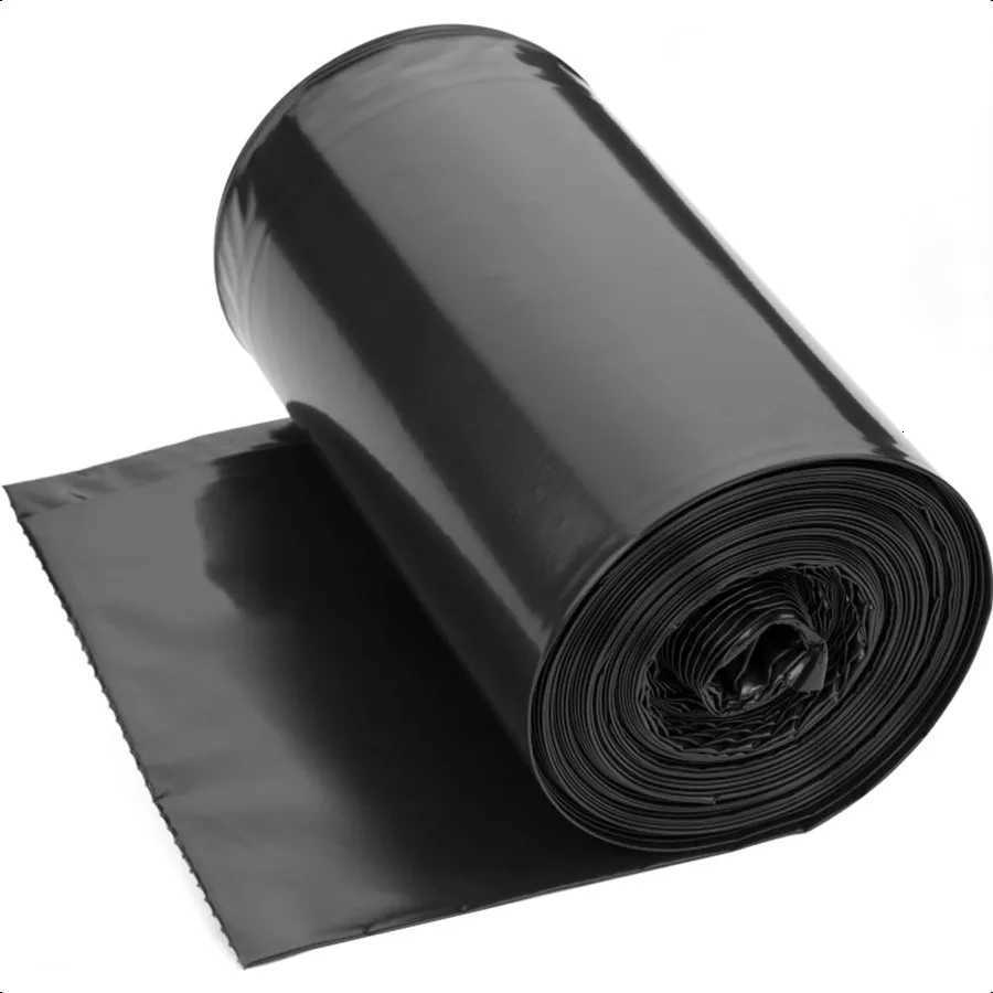 Kitchen Trash Bags 13 Gallon 20 Counts Flag Garbage Bags with No Flaps and No Ties 60cm80cm 168g pcs Unscented Black C251119