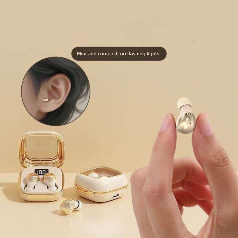 Brand Designer Niche New Pea-Style Bluetooth Long Battery Life Headphones & Earphones In-Ear Sleep Comfortable Painless Wireless Headphones