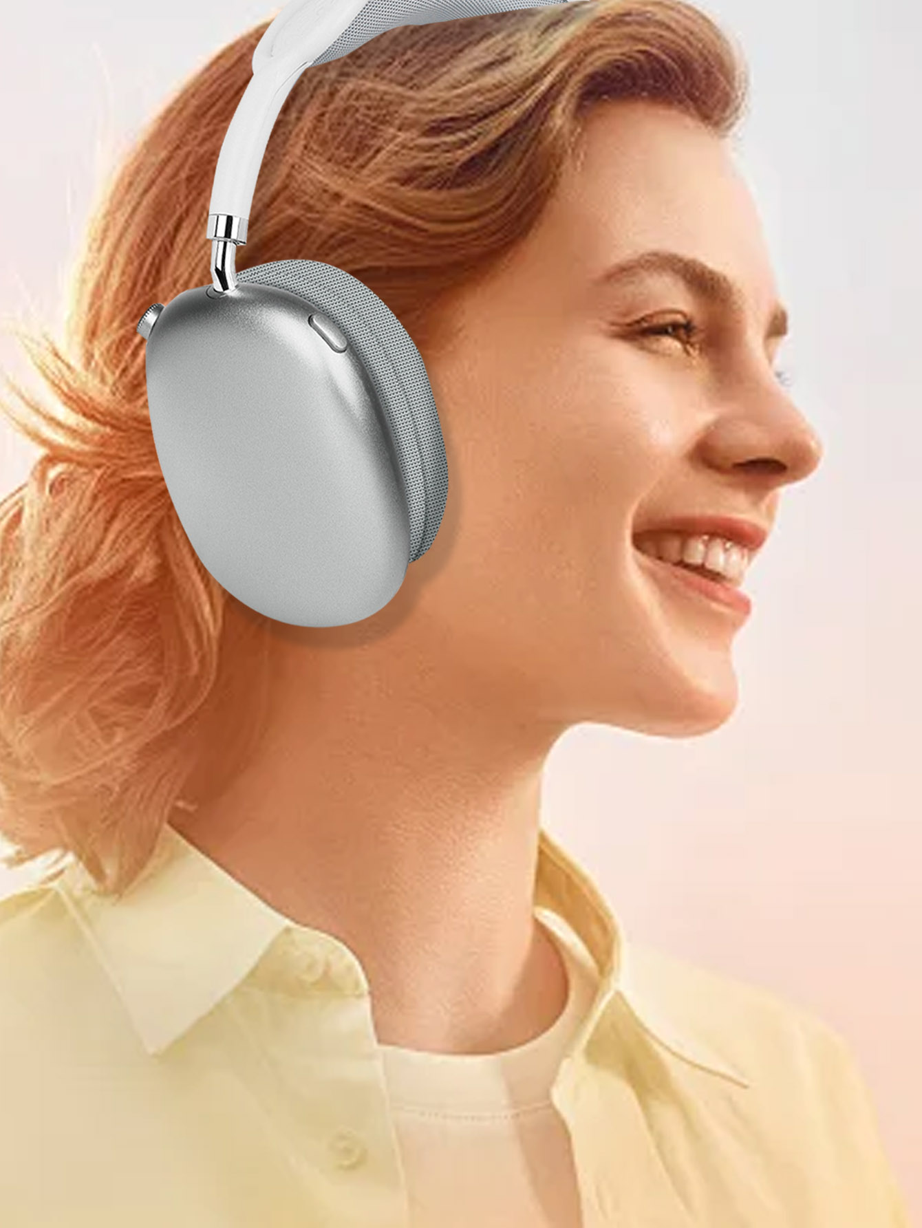 Over-ear wireless headphones, ANC noise cancellation, chip 5.4, surround sound, ultra-long battery life Bluetooth headphones