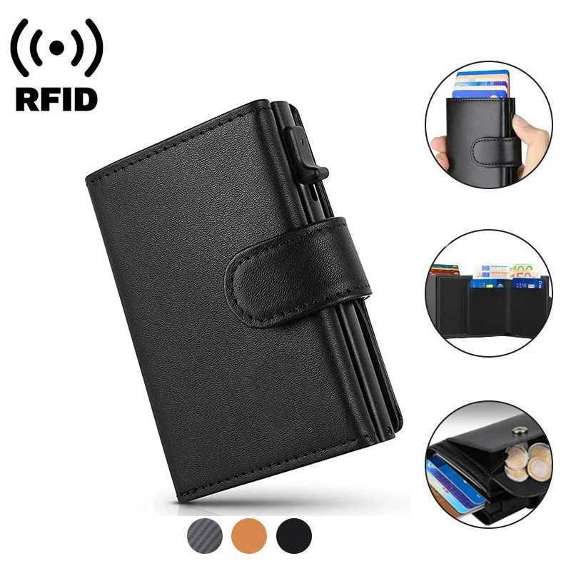 Business Bank Id Holder Luxury Credit Card Holders Leather Card Holder Men Women Minimalist Wallets Money Clips PU Short PurseT251119