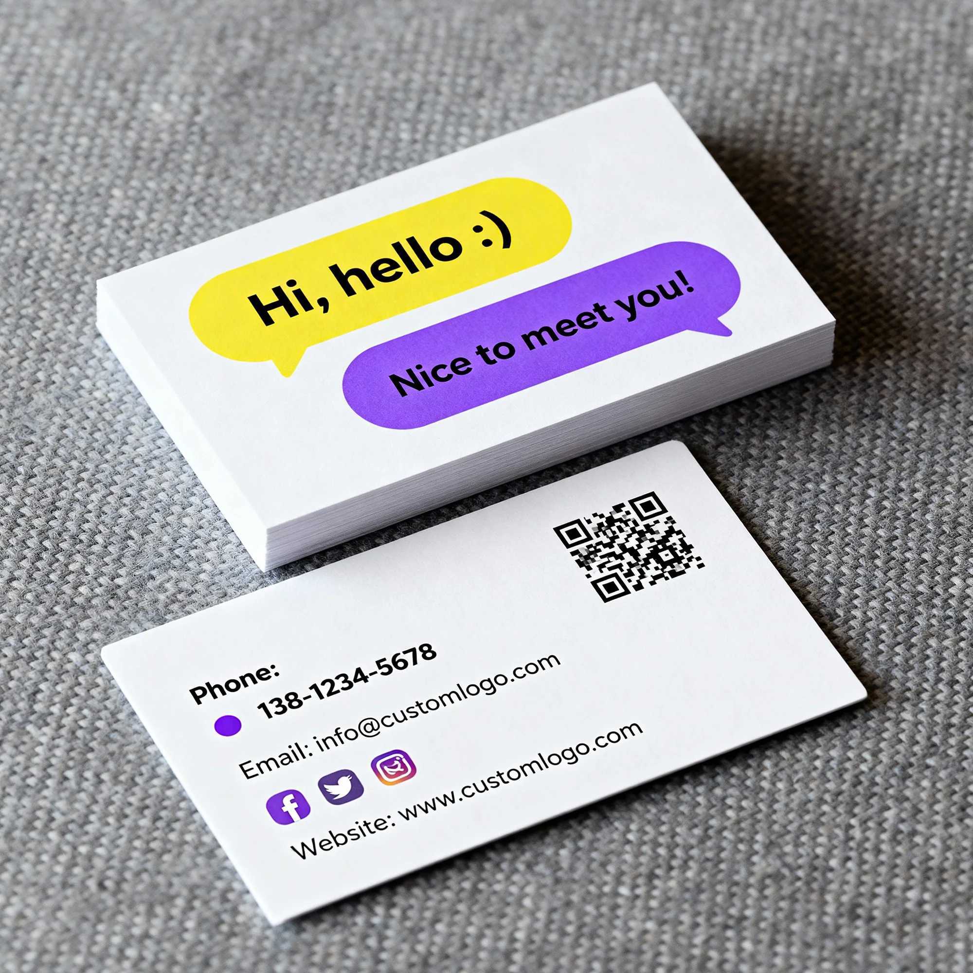 Custom Business Cards with Pictures Personalized Business Cards 50-500Pcs Thank You Cards for Wedding Invitations Postcards G251119