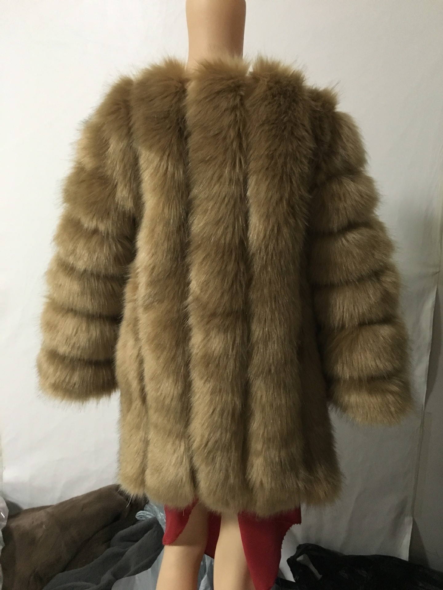 Autumn And Winter Mid Length Natural Fox Fur Coat Women Fashionable Fur Jacket The Most Real Fur Coat Female Clothing 240809