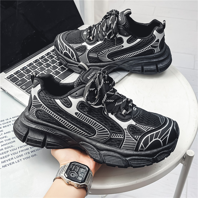Free shipping designer Running Shoes for man 2025 new sport outdoor Breathable Massage Height Increasing pink shoes