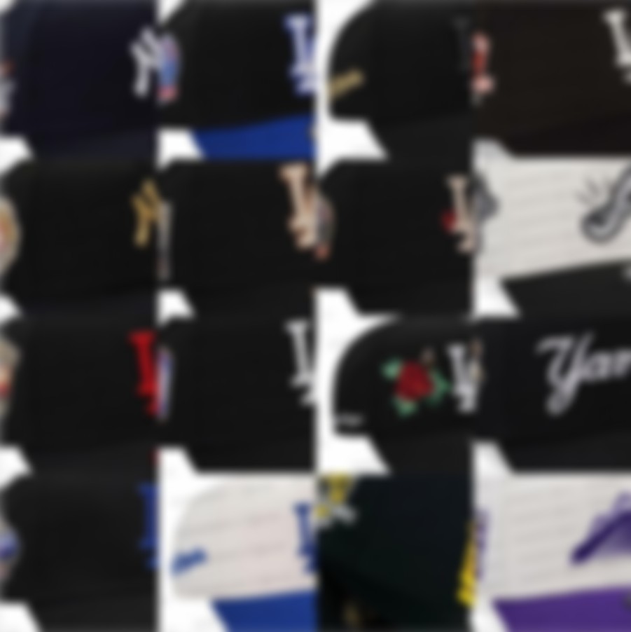 2025 All Team Fan's Baseball Adjustable Hat Men's Designer Vintage Flat Sport Snapback Caps Adult curved brim cap For Men Women trucker cap Chapeau bone Mix AP19-04