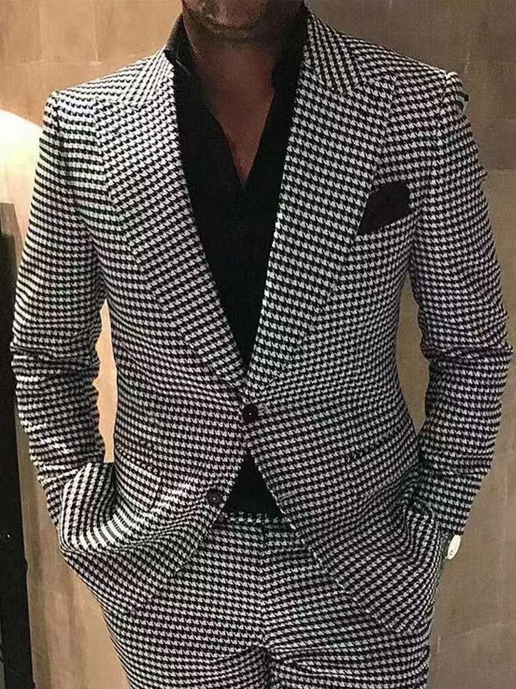 T2390 New Men's Suit Jacket, Professional Blazer, Men's Business Attire, Formal Dress Trousers