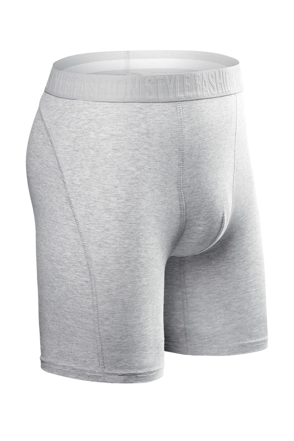BONITO 5piece set mens boxing long leg underwear natural cotton sexy shorts top 250417