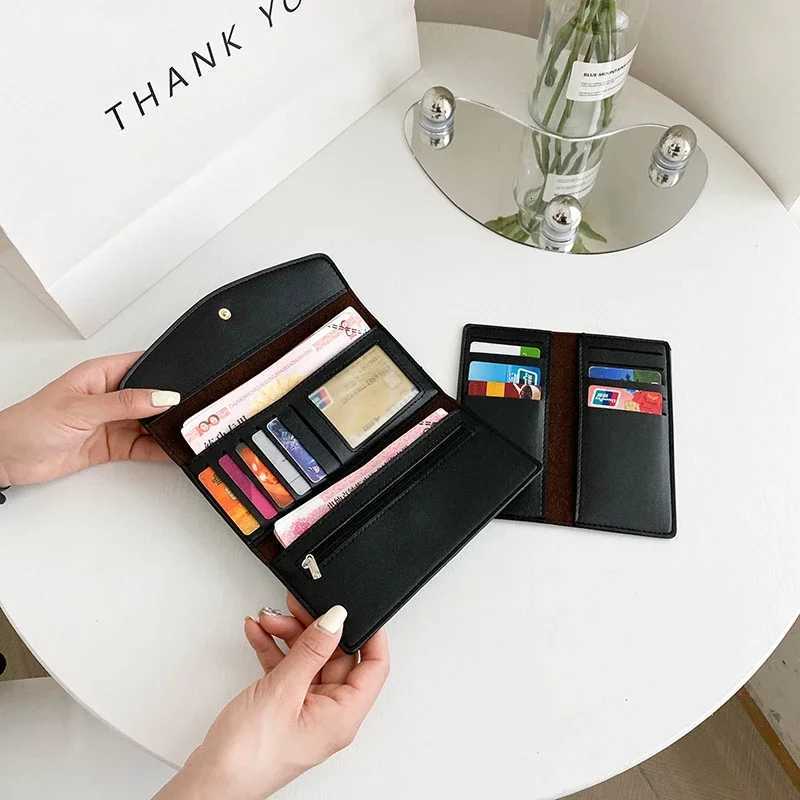 Women Large capacity Wallets Luxury Long Hasp Pu Leather Coin Purses Female Brand Solid Colors Clutch Phone BagW251119
