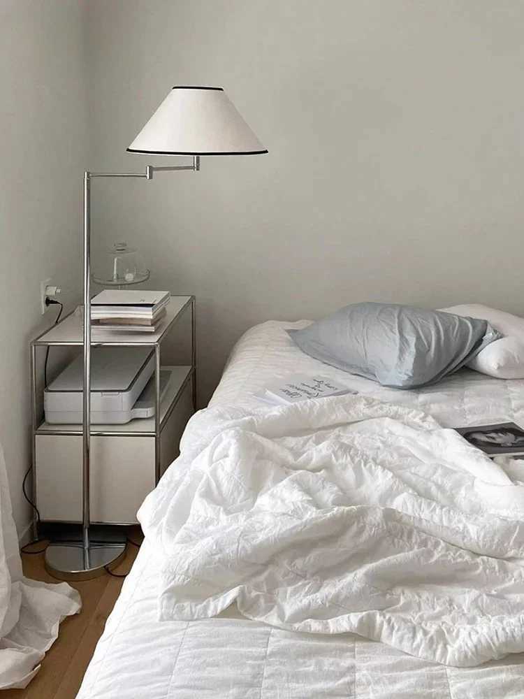 Nordic floor lamp led swing adjustable fishing lamp for living room atmosphere tall lamp bedroom safa side reading lamp M251119