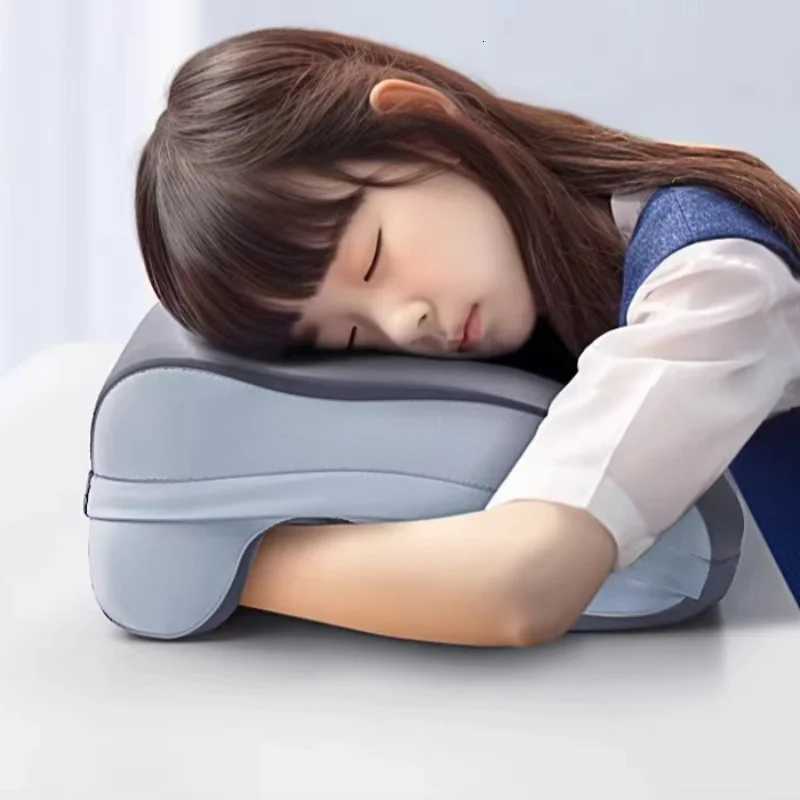 Memory Cotton Travel Neck Support Cushion Office Rest Lunch Rest Orthopedic Student Table Sleep M251119