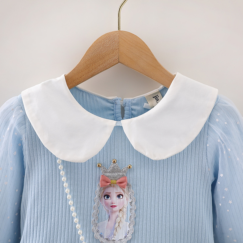 Disney girl designer clothing princess dress birthday outfit dress beach dress baby outfit children's dress Elsa princess dress girl's dress