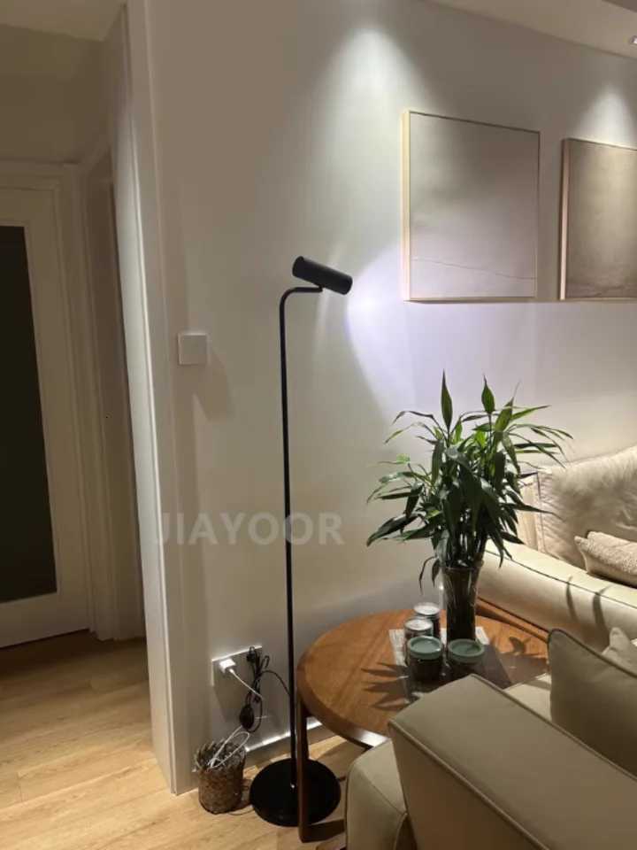 Nordic Minimalist Living Room Floor Lamp Spotlight Decoration Desk Lamp Reading Lamp Study Office LED Lighting Bedside Light M251119
