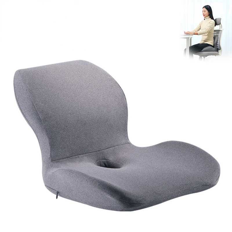 Memory Foam Seat Cushion Orthopedic Coccyx Office Chair Cushion Support Waist Back Car Seat Hip Pad Student PadM251119